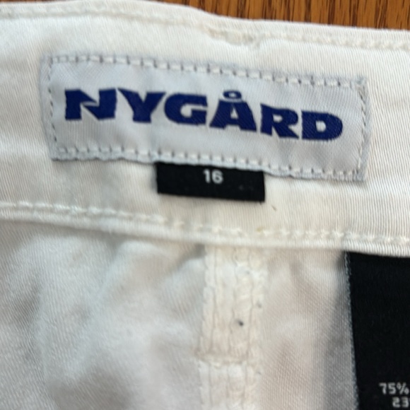 Nygard White Denim Pants - Picture 3 of 5